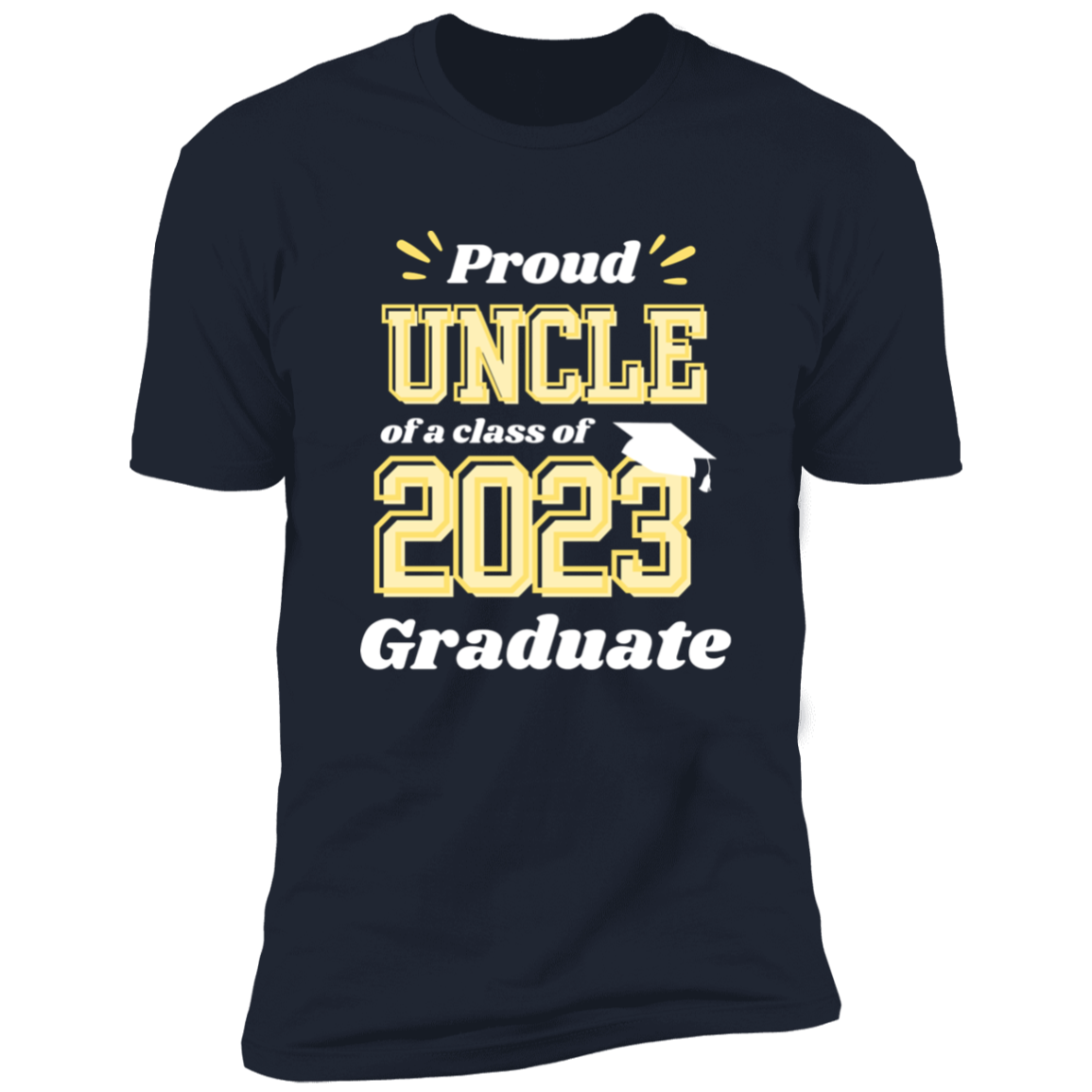 Proud Uncle Graduation T-shirt