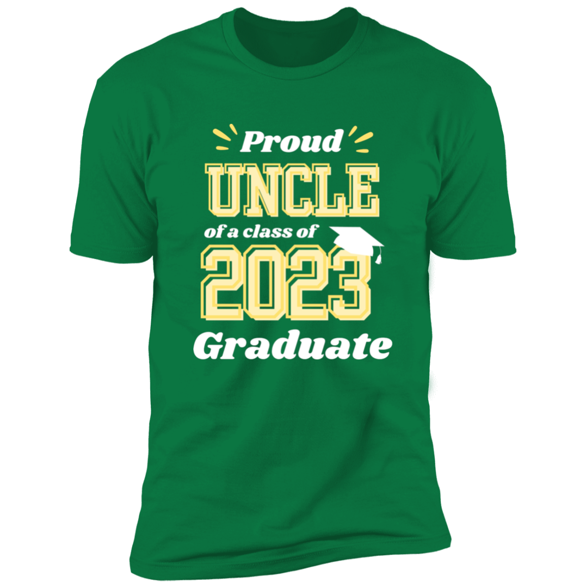 Proud Uncle Graduation T-shirt