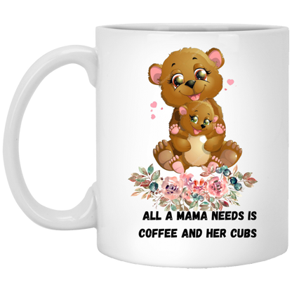 Mama Bear Coffee Mug 11 oz.