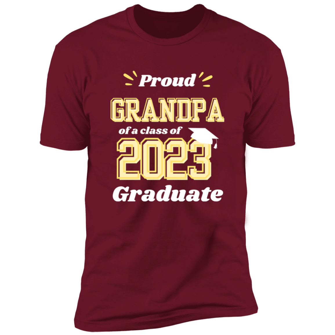 Proud Grandpa Graduation T-shirt