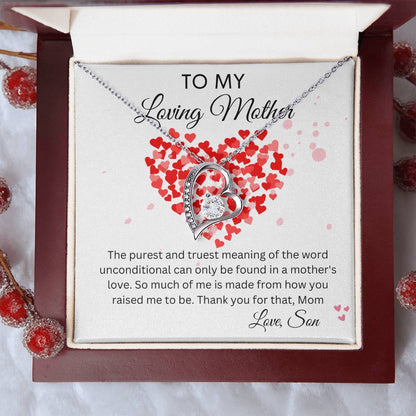 Loving Mother Forever Love Necklace