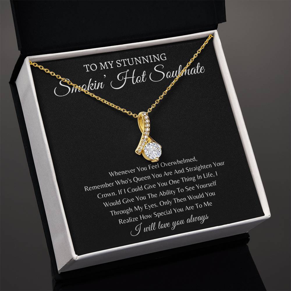 Smokin' Hot Soulmate Alluring Beauty Necklace