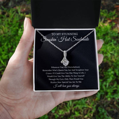 Smokin' Hot Soulmate Alluring Beauty Necklace