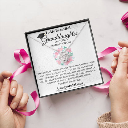 Granddaughter Graduation | Love Knot Necklace