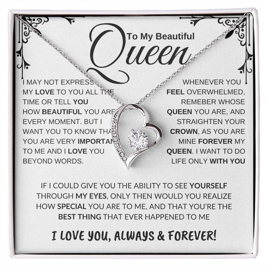 Queen Forever Love Necklace