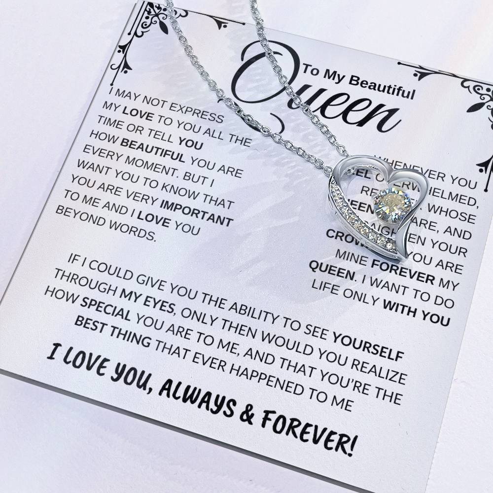 Queen Forever Love Necklace