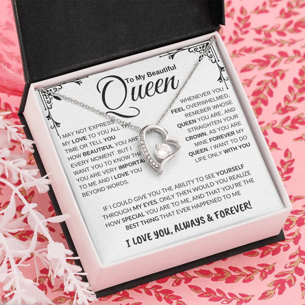 Queen Forever Love Necklace