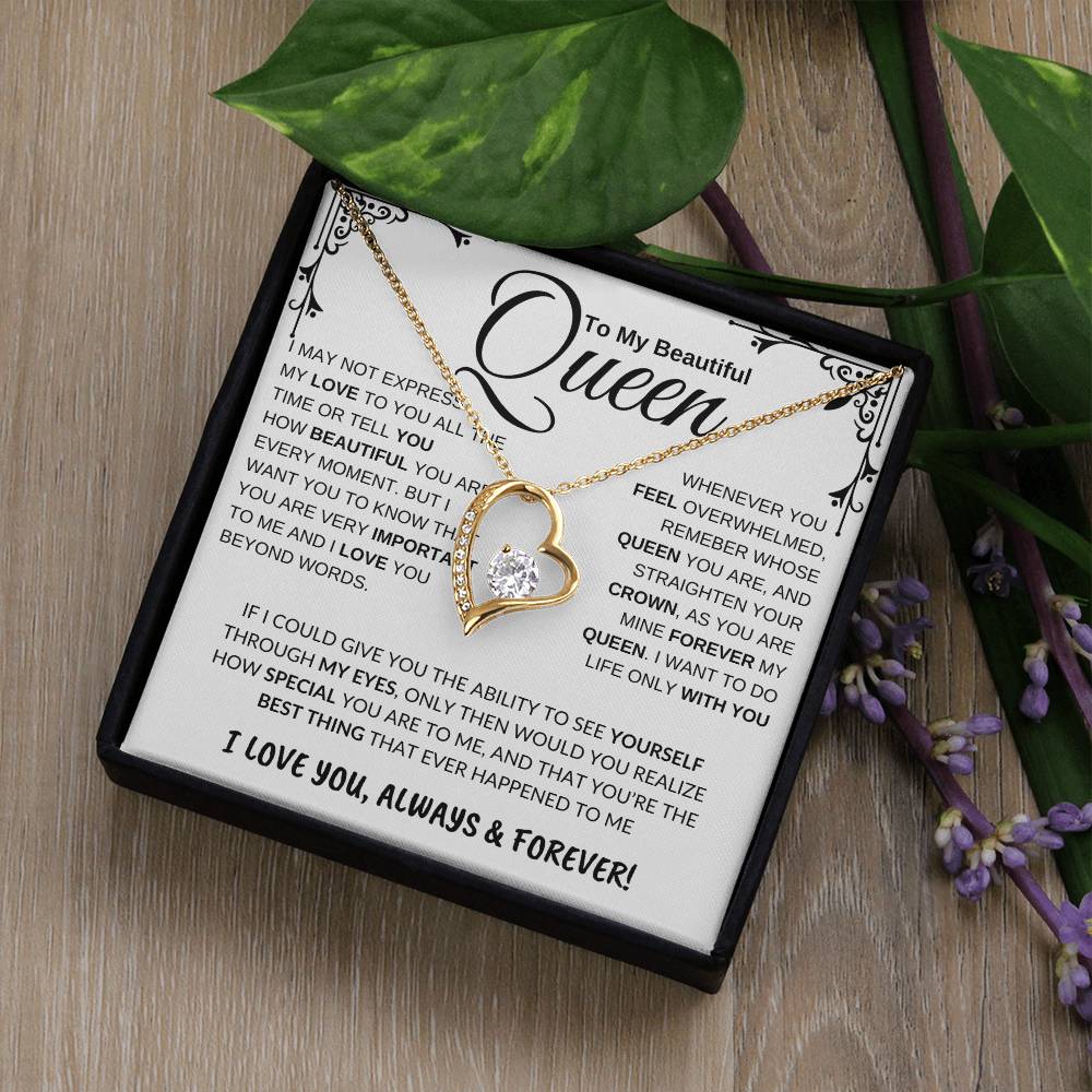 Queen Forever Love Necklace