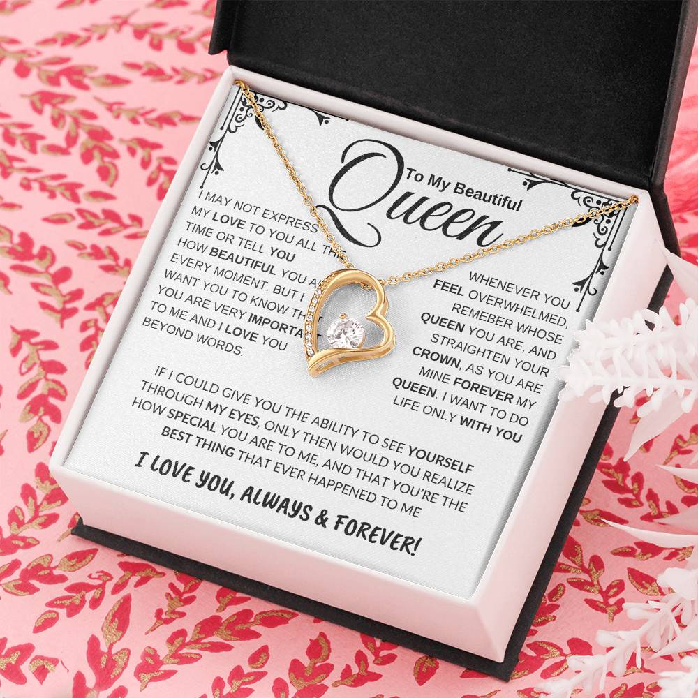 Queen Forever Love Necklace