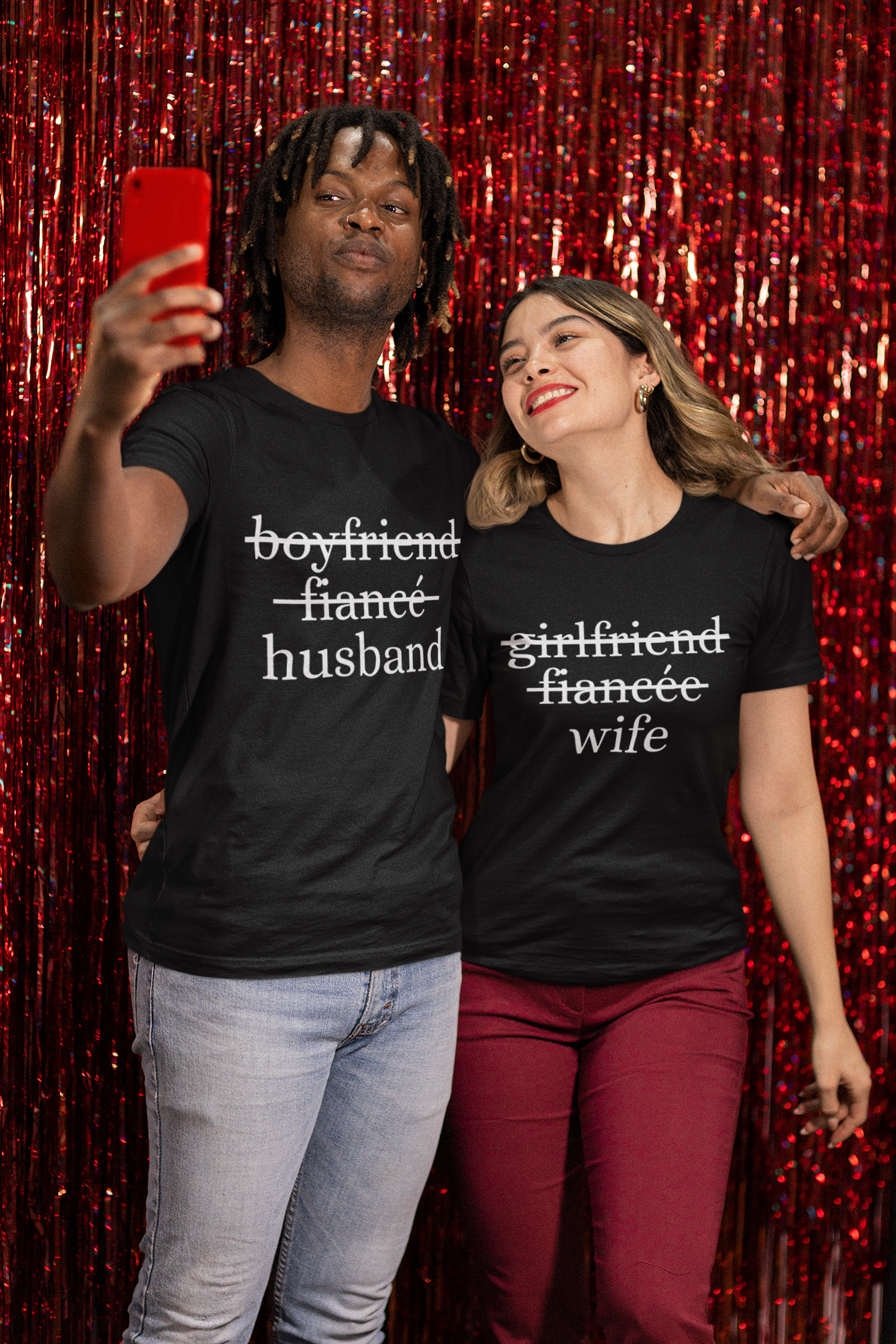 Couple's  T-Shirt for her